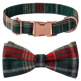 Pet Bow Dog Collar Metal Buckle (Option: Regular Style 3-L)